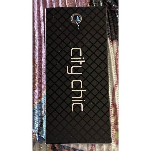 City Chic Women’s Plus Size L (20) Kira Print Pant In Wild Flower - Picture 9 of 12